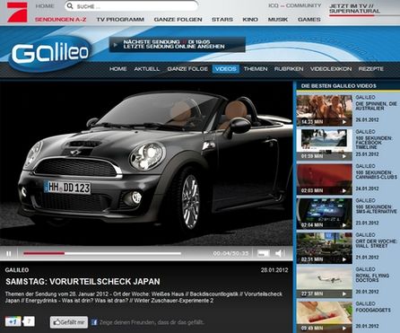 Mini-Videospot mit Lokalbezug (hier: Hamburger Kennzeichen)