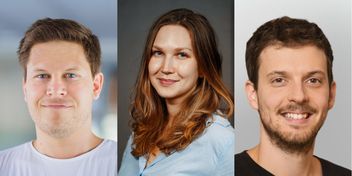 Menso de Buhr, Maria Yoffe und Frederik Lanwer, Bild: Appsflyer