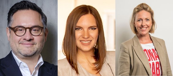 v. l. n. r. Norman Wagner, Jana Moran und Julia Gloning, Bilder: Utiq Bilder: Utiq