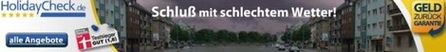 HolidayCheck Banner aus der Kampagne