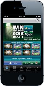 Euro 2012-App von Carlsberg
