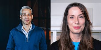 Pawab Hegde und Elena Ignatova, Bilder: Usercentrics