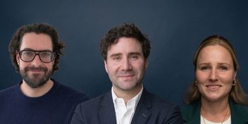 (v. l. n. r. Nils Rasmußen, Reza Najib und Lara Schmidt), Bild: Equativ