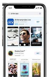 Beispiel einer Search Ad innerhalb des iTunes App Stores