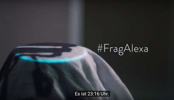 Quelle: YouTube - Amazon Echo Werbespot Quelle: YouTube - Amazon Echo Werbespot