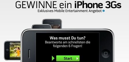 Landingpage nach der "Neuen Nachricht"