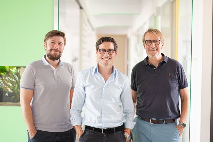 v. l. n. r. André Vieregge, Matthias Weth und Hubertus Maske, Bild: Syzygy Presse Bild: Syzygy Presse