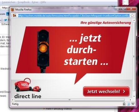 Bisher:Jeder Klick ein PopUnder - das Austarieren des Werbedrucks ist jetzt Sache von MediaCom