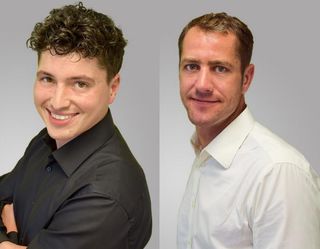 v.l.:Andreas Schubert und Stephan Albrecht