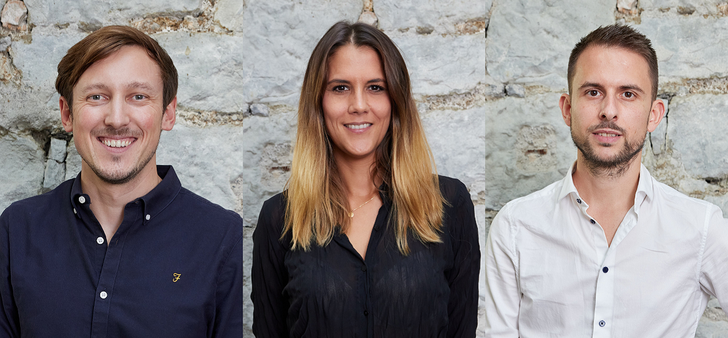 v. l. n. r. Alban Grossenbacher, Ginette Lumbiarres und Mike Meier, Bilder: goTom Bilder: goTom