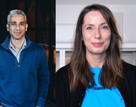 Pawab Hegde und Elena Ignatova, Bilder: Usercentrics