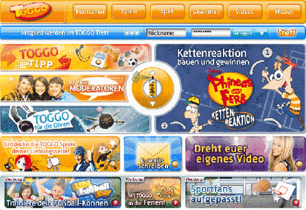 Screenshot toggo.de