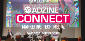 Banner ADZINE CONNECT - 26. Februar - Düsseldorf