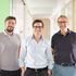 v. l. n. r. André Vieregge, Matthias Weth und Hubertus Maske, Bild: Syzygy Presse