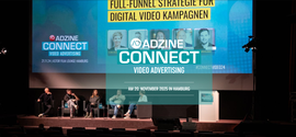 Banner ADZINE CONNECT Video Advertising