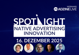 Banner SPOTLIGHT: Native Advertising Innovation 
