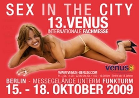 Das offizielles Plakat zur Venus in Berlin.
