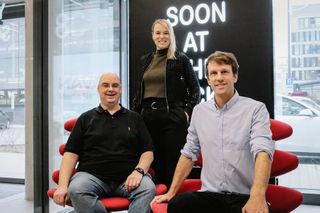 Martin Popoff, Helen Lauff und Florian Teschner / Bild: Havas