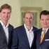 Die PREX Leitung: v.l.: Manfred Klaus, Julian Simons, Andrea Malgara, Foto: Serviceplan