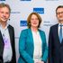 Dirk Freytag, Tabea Roessner und Stefan Schnorr auf dem BVDW-Neujahrsempfang in Berlin, Bild: Svea Pietschmann