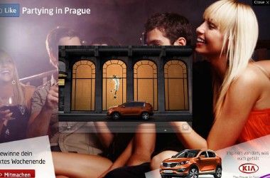 Ausschnitt aus dem Homepage-Event von KIA. Quelle: Yahoo!