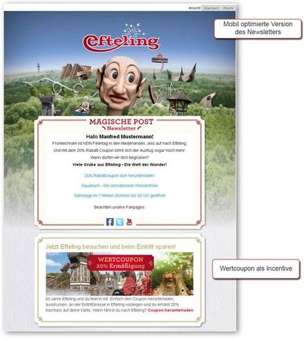 Erfolgreiches Couponing Mailing (Quelle: promio.net)