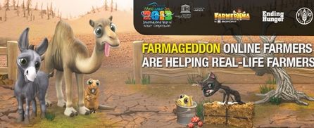Online-Farmer können echten Farmern helfen.