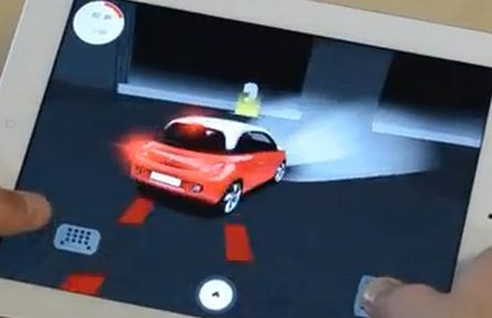 Ihr Opel sammelt Punkte auf der Rennstrecke. Quelle: Screenshot aus dem YouTube-Spot