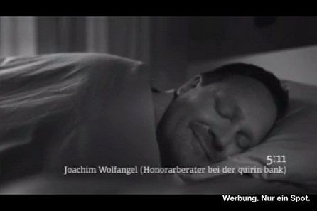 Bild aus dem quirin-Spot auf n-tv