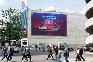 Riesenposter für Prosieben, Bild: Outsite Media, Bild: Outsite Media Bild: Outsite Media