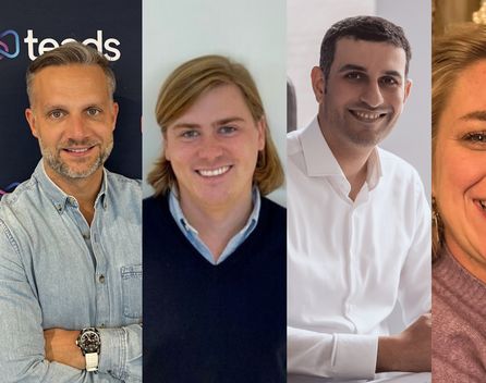 v. l. n. r. Benjamin Keller, Fabian Hermann, Scherief Hegazy und Jessica Suermann, Bilder: Teads 