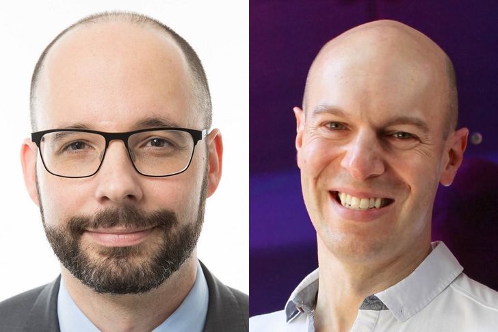 Achim Schlosser von der European NetID und Dennis Buchheim vom IAB Tech Lab