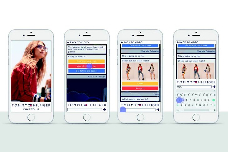 Chatbot-Konversation im Outstream Video, Bild: Teads Presse Bild: Teads Presse