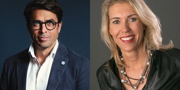 Christian Schmitz, Serviceplan, und Katja Brandt, Dentsu, Bild: Serviceplan / Dentsu