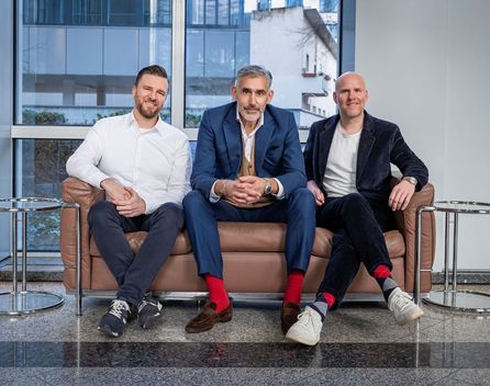 Robert Jacobi, Christian Leipacher und Rolf Theunissen, Bild: Mara Monetti