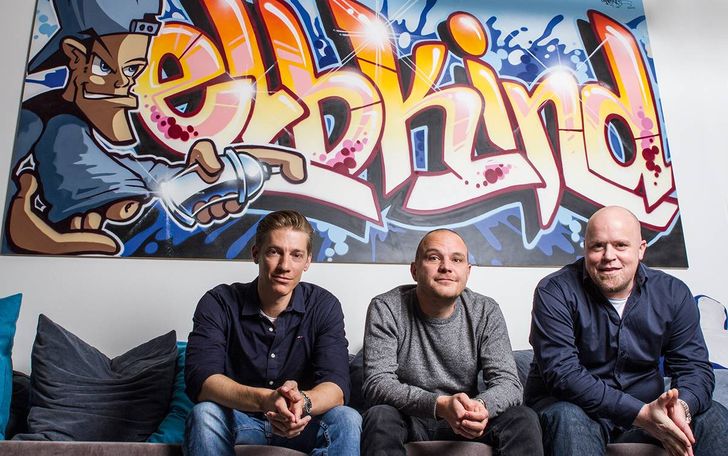 Die drei Gründer und Geschäftsführer von elbkind: Stefan Rymar, Tobias Spörer & Maik Königs, Foto: elbkind Presse Foto: elbkind Presse