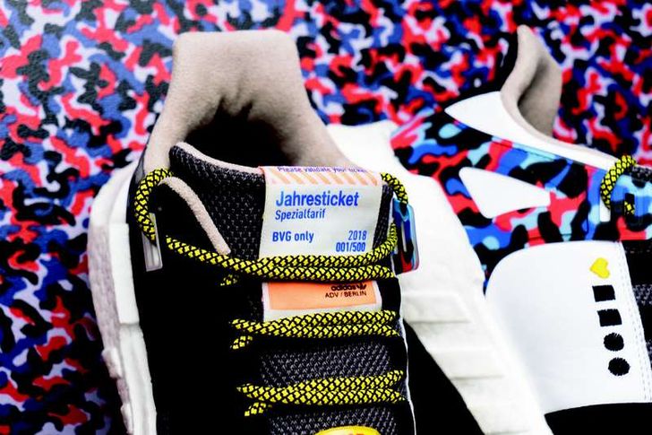 Der Marketing Coup der BVG - ein Adidas Sportschuh mit integriertem BVG Ticket, Foto: BVG Presse/Adidas Foto: BVG Presse/Adidas